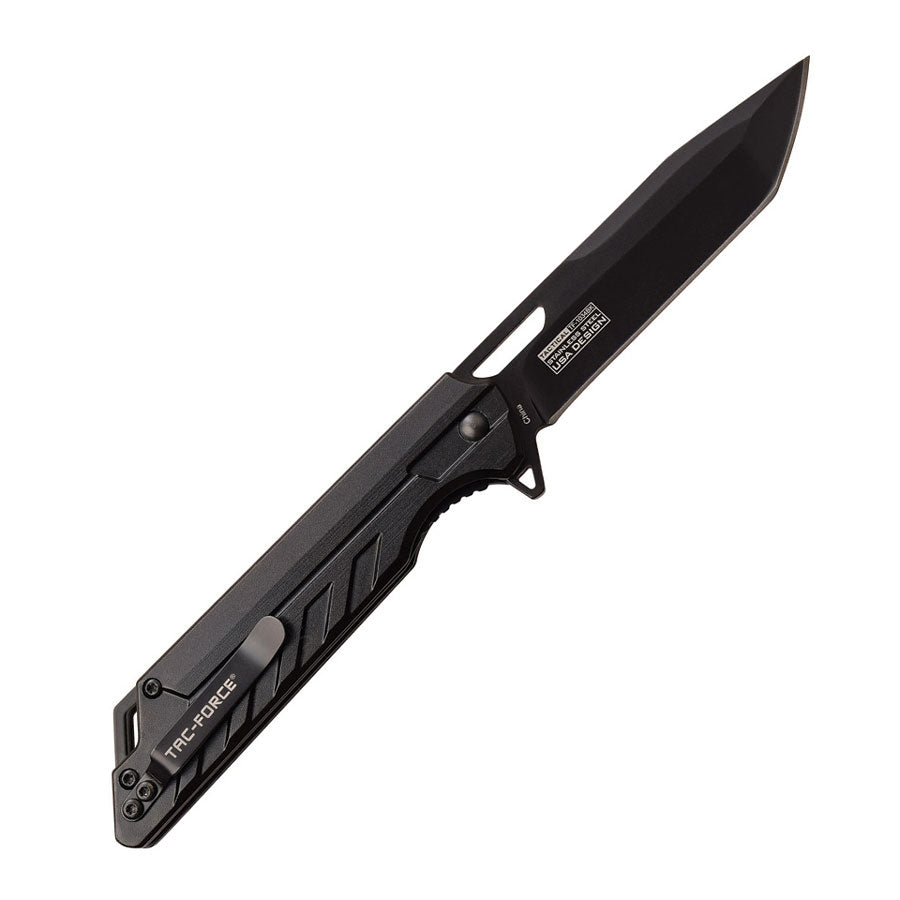 Tac Force 1034 Assisted EDC Folding Knife (Black Handle)