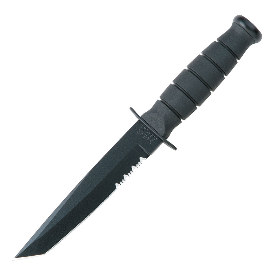 Ka-Bar 5055 Short Black Tanto Fixed Blade