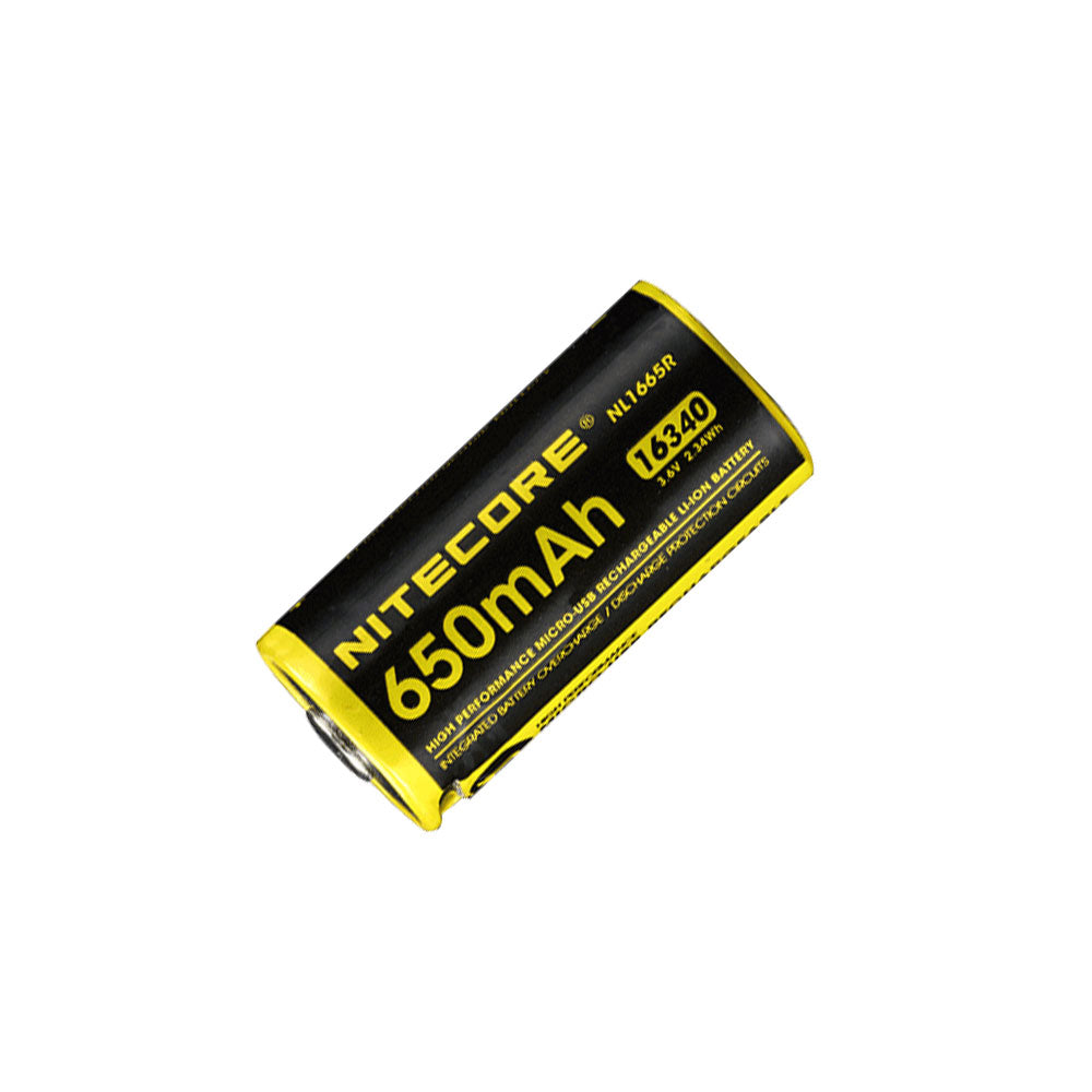 Nitecore Battery RCR123 NL1665R