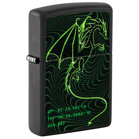 Zippo Dragon 48497 Cyberpunk Dragon Design Lighter