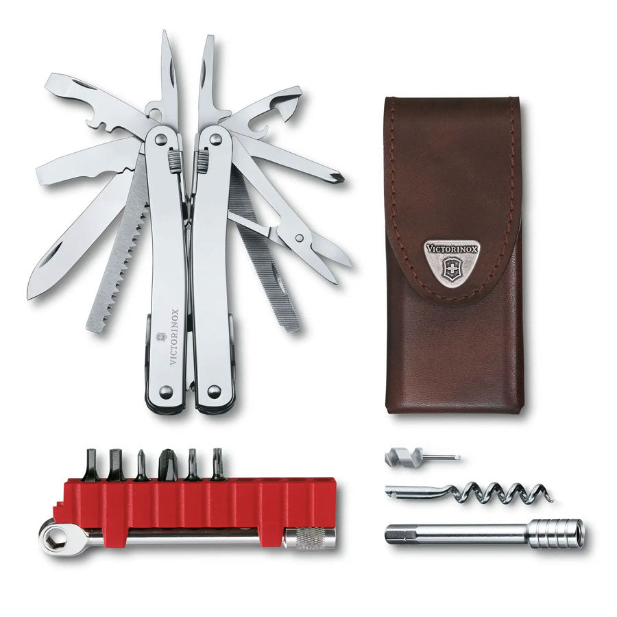 Victorinox SwissTool Spirit X Plus Ratchet Multitool Plier 3.0236.L