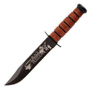 Ka-Bar 9127 Operation Iraqi Freedom US Army Fixed Blade