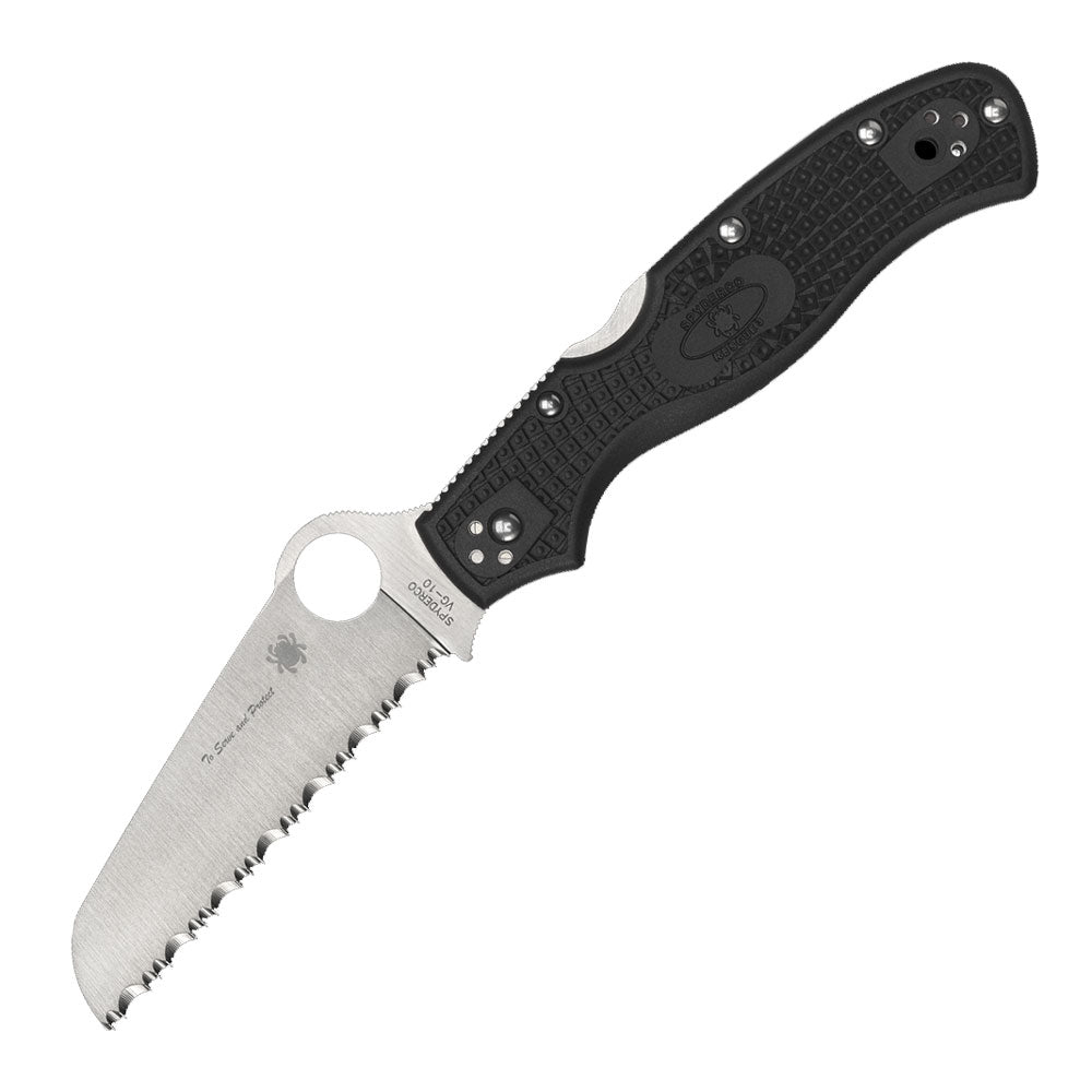 Spyderco C14FSBKBL3 Rescue 3 (Lightweight Thin Blue Line)