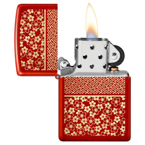 Zippo Flower 48493 Kimono Inspired Design Lighter