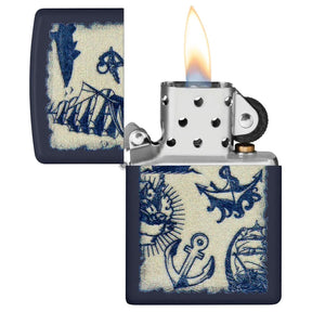 Zippo Ace 49774 Nautical Design Lighter