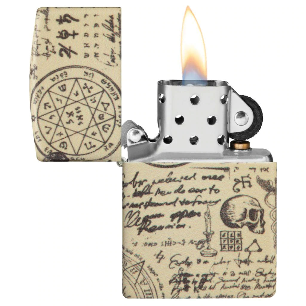 Zippo Skull 49803 Alchemy Design Lighter