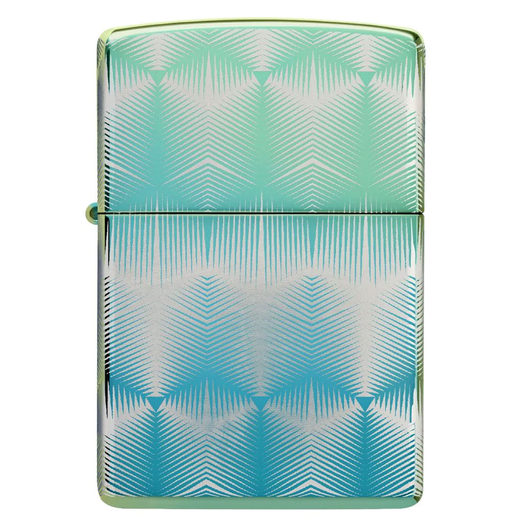 Zippo Color Iced 49813 Pattern Design Lighter