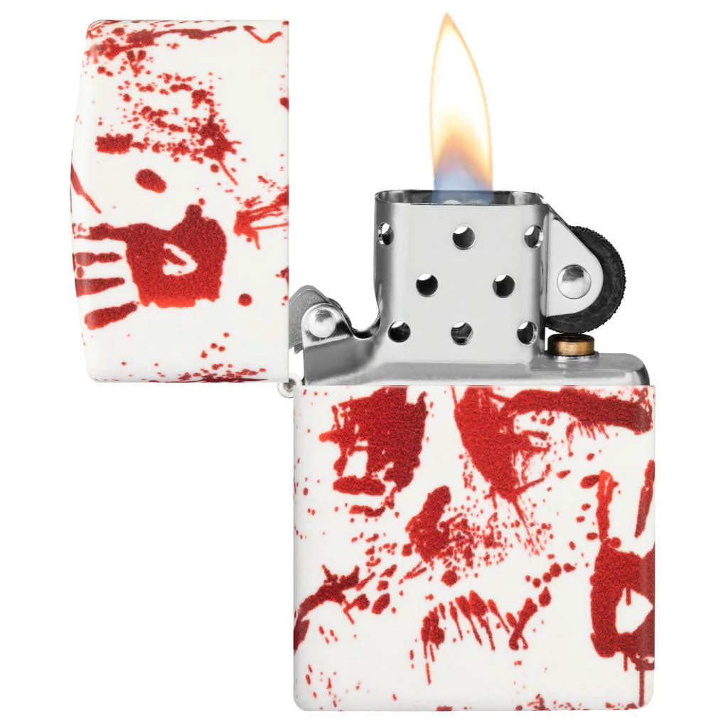 Zippo Skull 49808 Bloody Hand Design Lighter