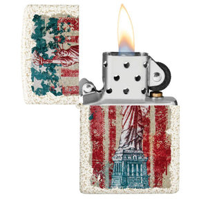 Zippo US Army 49782 Statue of Liberty Design Lighter