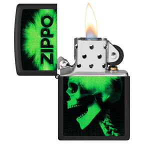 Zippo Skull 48485 Zippo Cyber Design Lighter