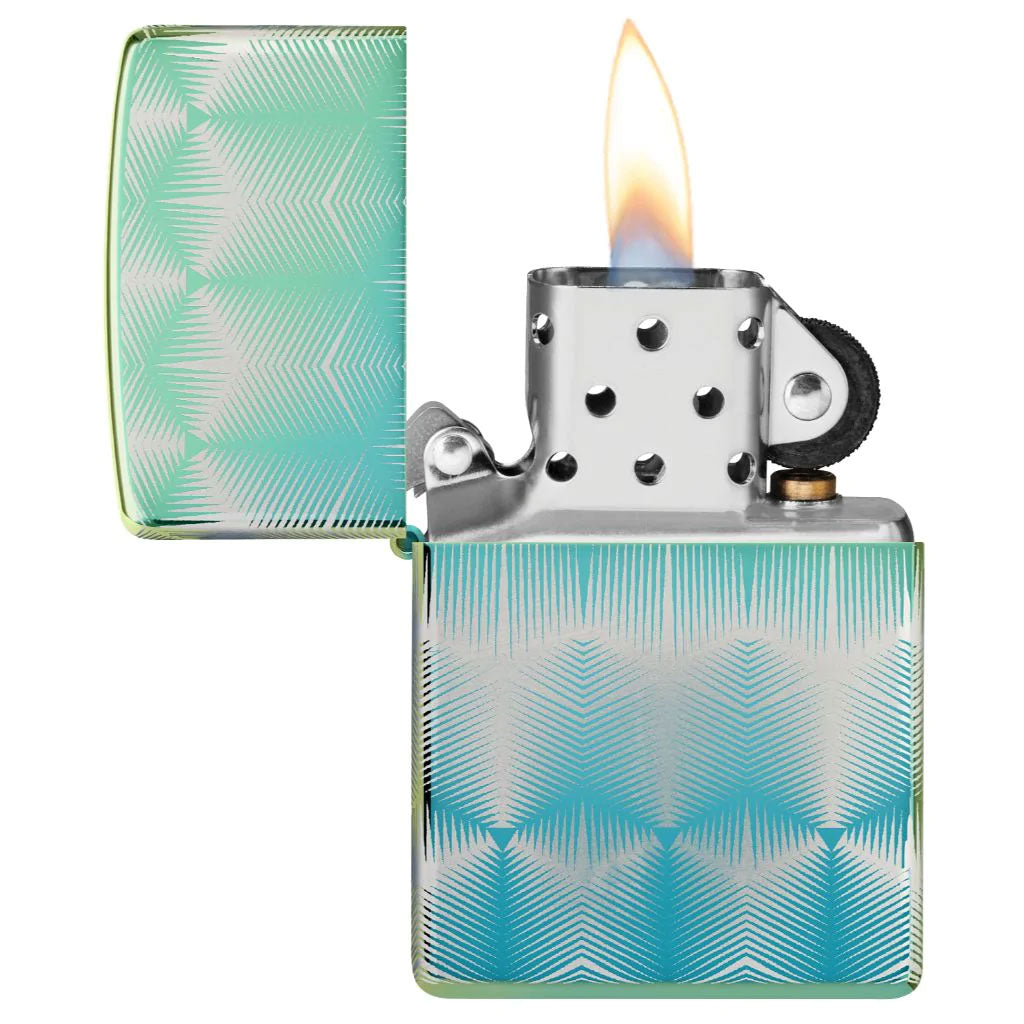 Zippo Color Iced 49813 Pattern Design Lighter