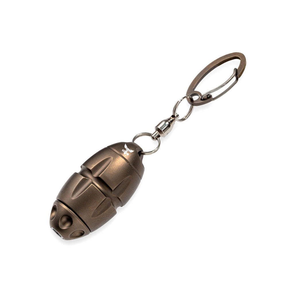 LionSteel Accessory Eggie Keychain (Bronze Titanium)