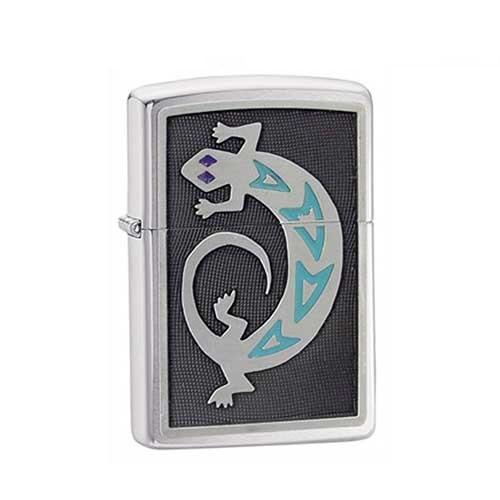 Zippo Animal 20189 Silver Lizard Design Lighter