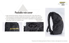 Nitecore Tactical Backpack BP20 - Thomas Tools