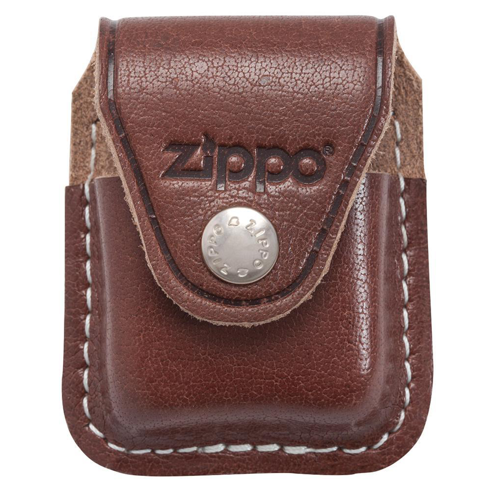 Zippo Accessory Brown Lighter Pouch- Clip - Thomas Tools
