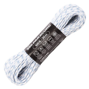 Atwood 550lbs Paracord 7 cores 100ft (Frost)