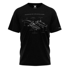 nifeguyk Anatomy Series T-Shirt (Folding Knife)