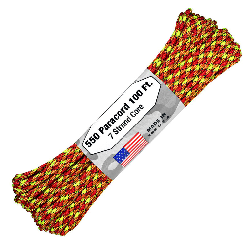 Atwood 550lbs Paracord 7 cores 100ft (Ironman)