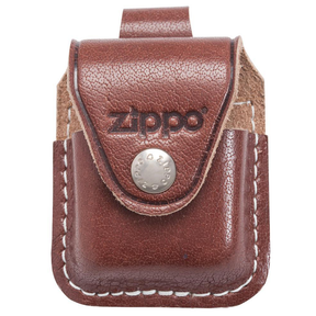 Zippo Accessory Brown Lighter Pouch- Loop - Thomas Tools