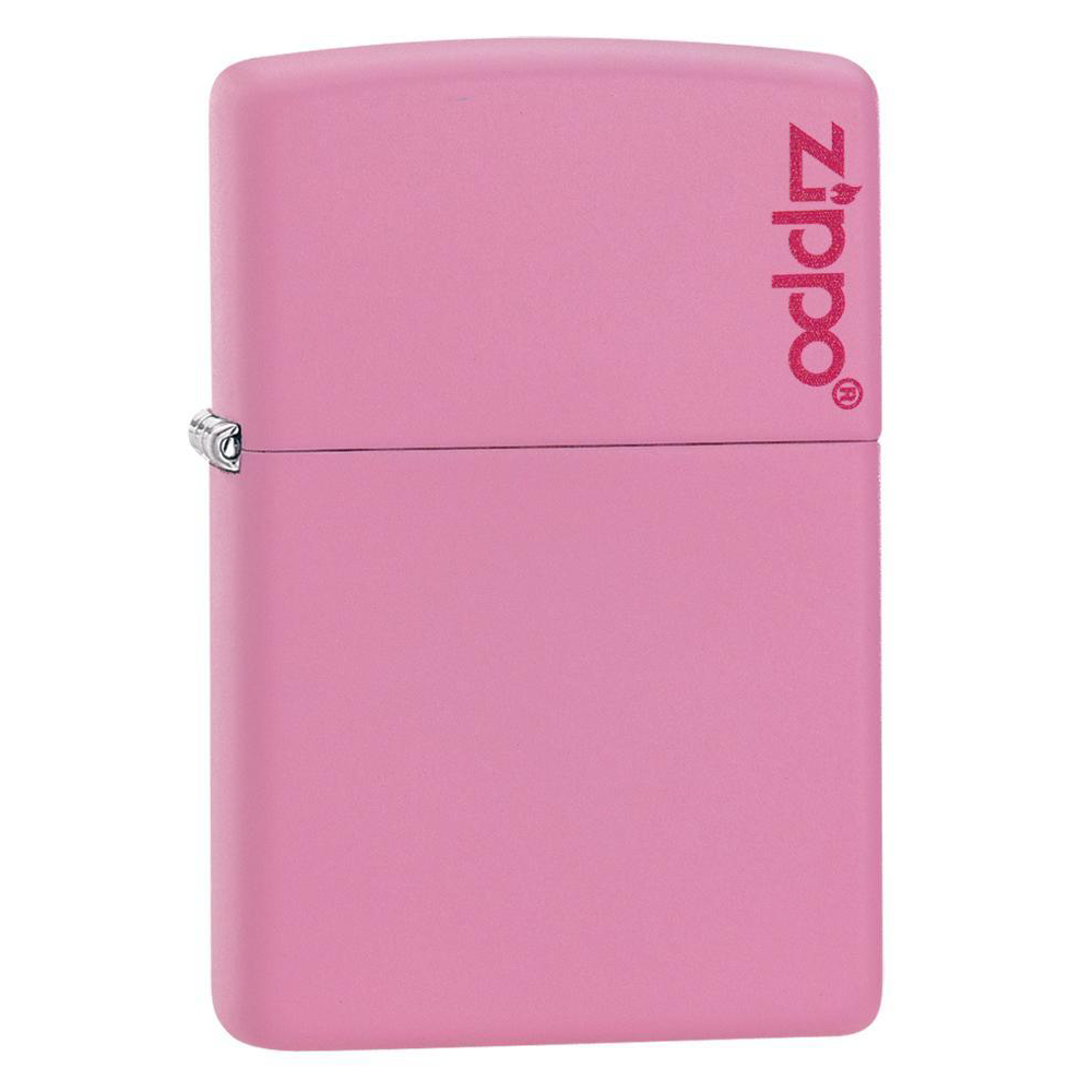 Zippo Matte Logo 238ZL Pink Lighter - Thomas Tools