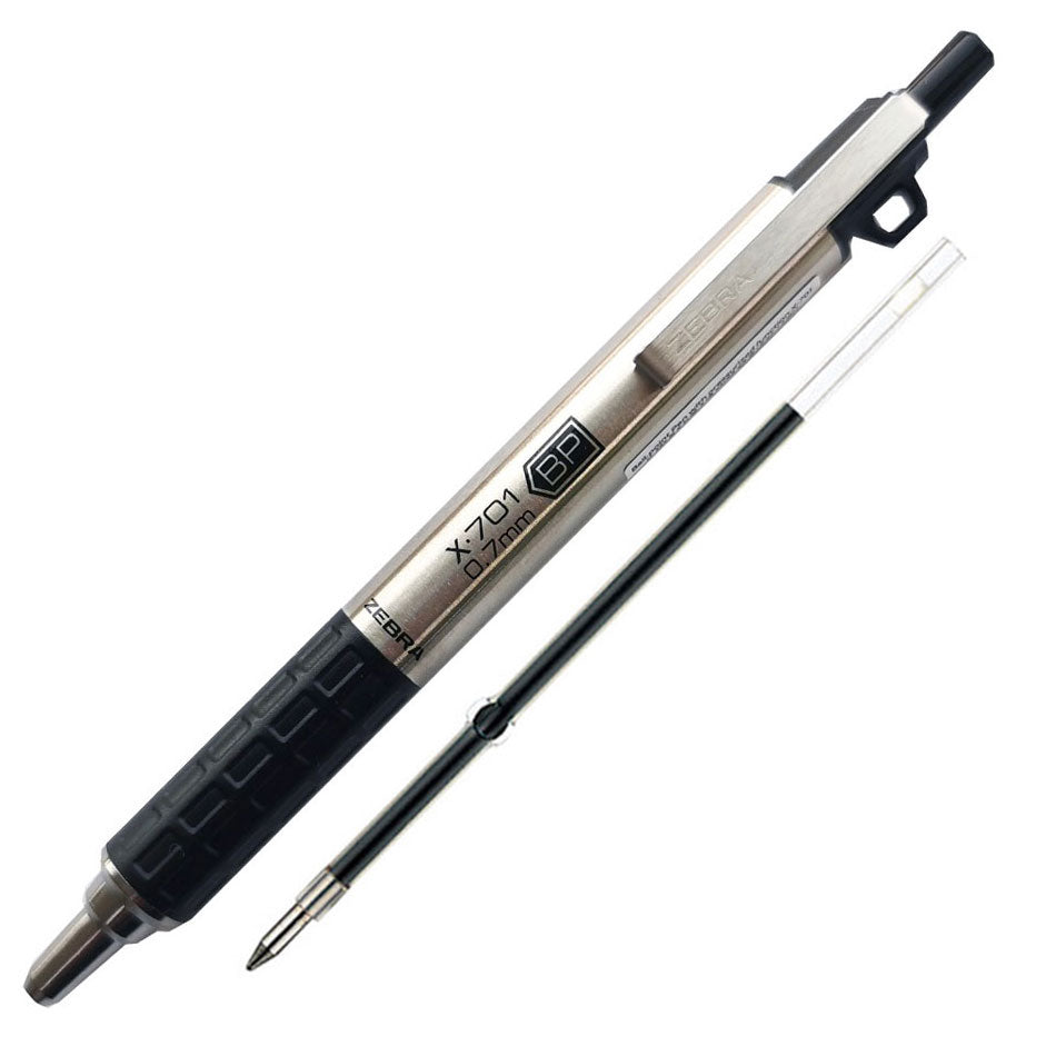 Zebra X-701 Tactical Pressurized EDC Pen (Silver)
