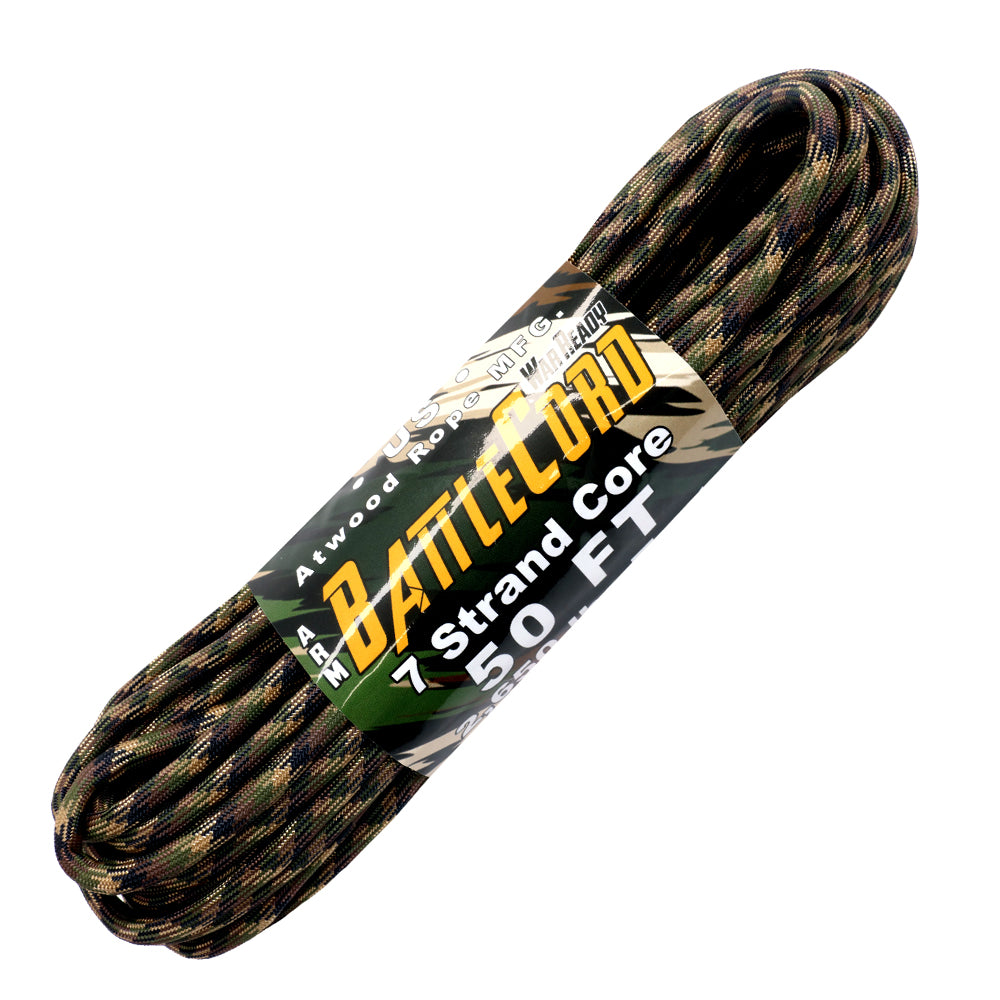 Atwood 2650lbs BattleCord 7 cores 50ft (Ground War)